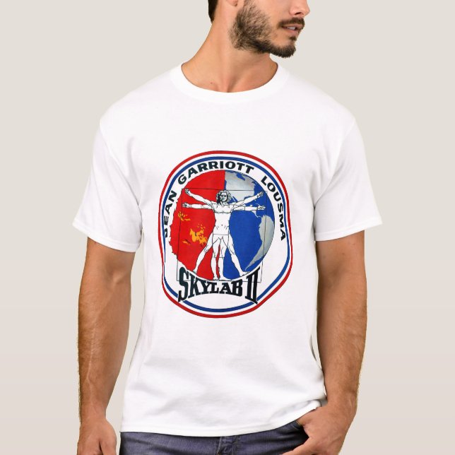 T-SHIRT PATCH DE MISSION SKYLAB 2 (Devant)