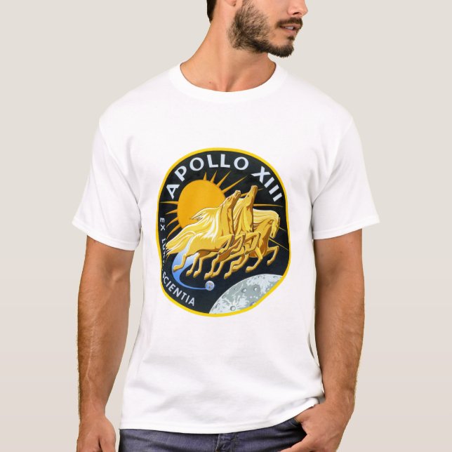 T-shirt Patch d'équipage Apollo13 (Devant)