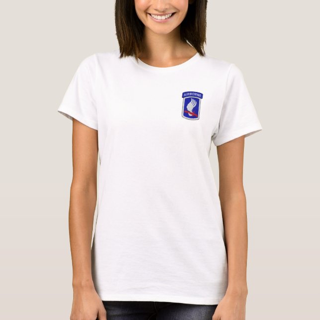 T-shirt Patch des vétérans de la 173e brigade aéroportée A (Devant)