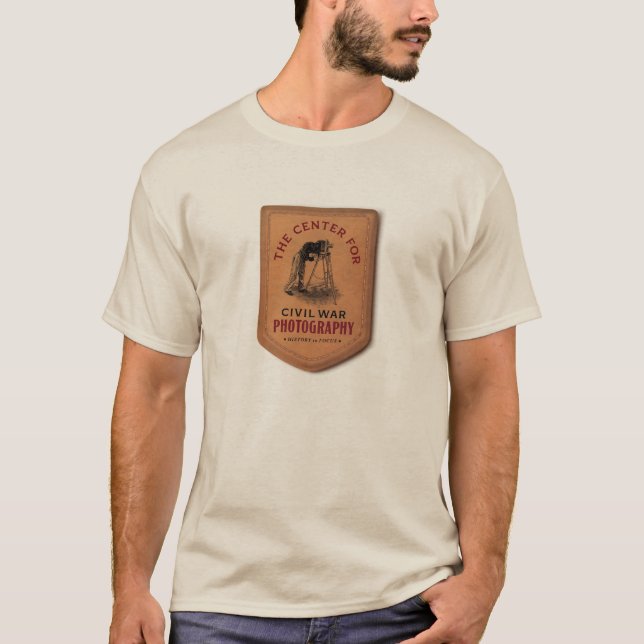 T-shirt Patch en cuir CCWP (Devant)
