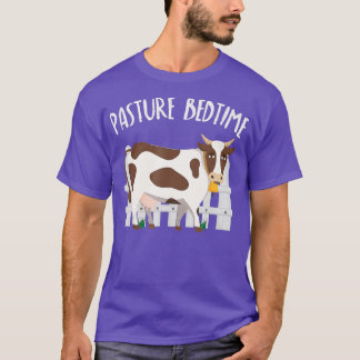 T-shirt Pâte au coucher Funny mignon Cow Pyjamas PJ