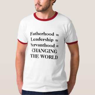 T-shirt Paternité = changeant le monde