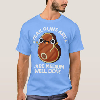 T-shirt Pâtes À Vapeur Sont Rares Moyen Bien Fait Viande P