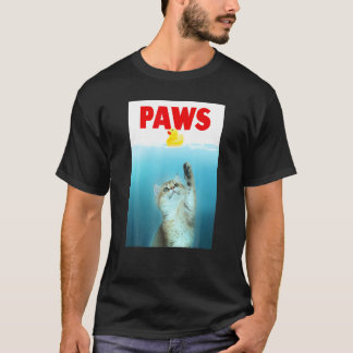 T-shirt Pâtes Chat Et Canard Jaune En Caoutchouc Cute Kitt
