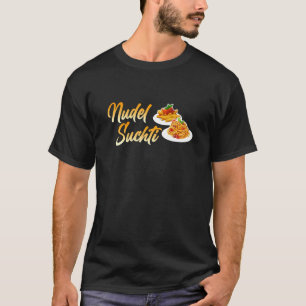 T-shirt Pâtes Seekti Pâtes addictives Spaghetti Penne Bolo