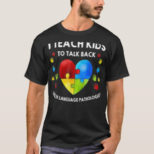 T-shirt Pathologie orthophonique Thérapie Parler Sensibili