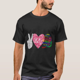 T-shirt Pathologiste de la langue de la parole Thérapie de
