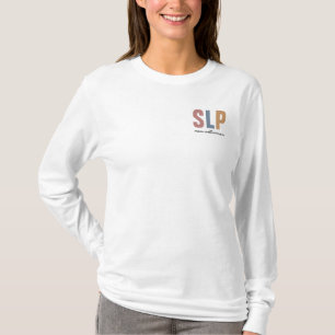 T-shirt Pathologiste de la parole SLP rétro personnalisée
