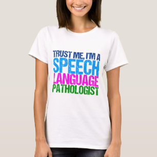 T-shirt Pathologiste du langage vocal amusant