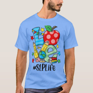 T-shirt Pathologiste du langage vocal SLP Premier Dernier