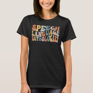 T-shirt Pathologiste du langage vocal SLP Thérapie vocale