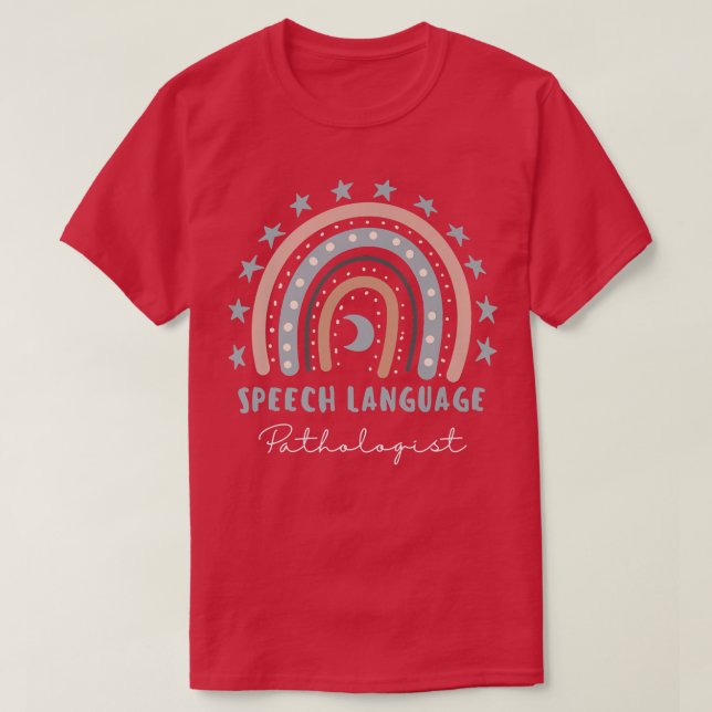 T-shirt Pathologiste du langage vocal Thérapie orthophoniq (Design devant)