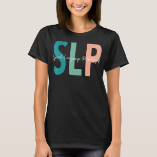 T-shirt Pathologiste du langage vocal Thérapie vocale Slp