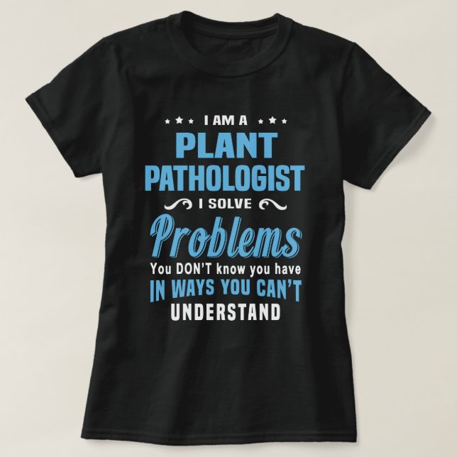 T-shirt Pathologiste plante (Design devant)