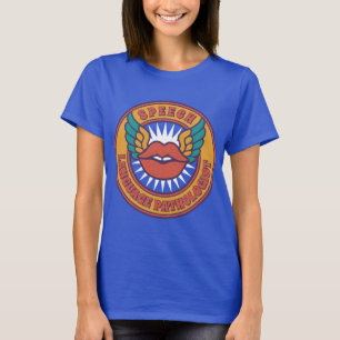 T-shirt Pathologiste retro psychédélique de la parole SLP
