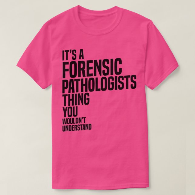 T-shirt Pathologistes (Design devant)