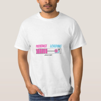 T-shirt Patience Chargement de mignon escargot personnalis