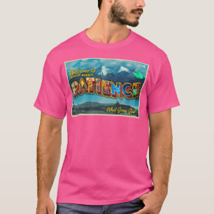 T-shirt Patience Colorado Carte Postale Vintage - Résident