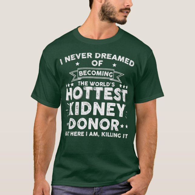 T-shirt Patient de Kidney Donation Transplant (Devant)