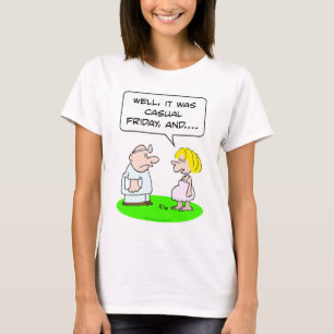 T-shirt patient vendredi décontracté enceinte de docteur