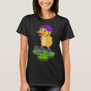 T-shirt Patin à roulette en ligne Canard