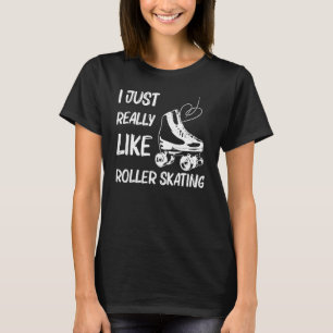 T-shirt Patin à roulettes cool pour hommes femmes Rétro Di