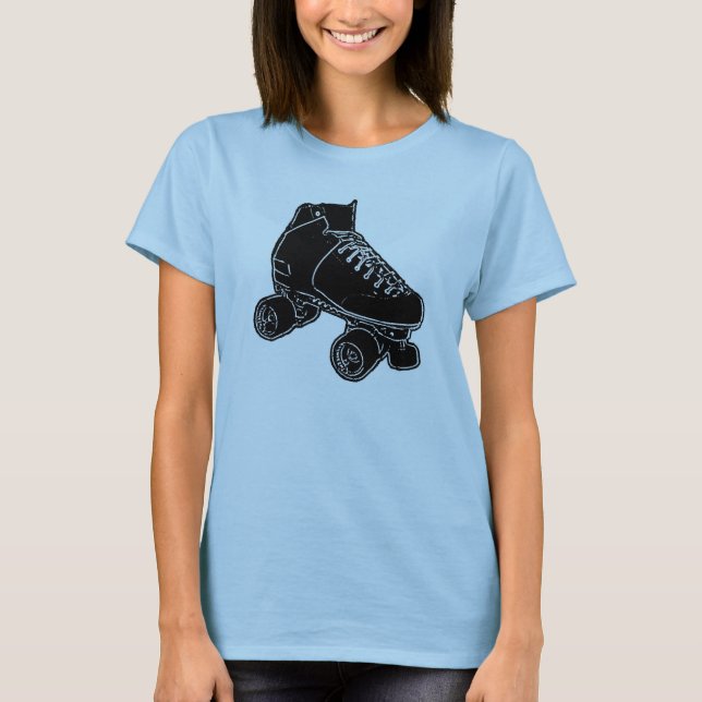T-shirt Patin de rouleau (Devant)