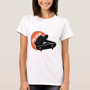 T-shirt Patinage