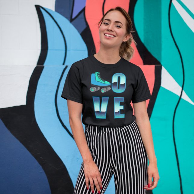 T-shirt Patinage à rouleaux (Créateur téléchargé)