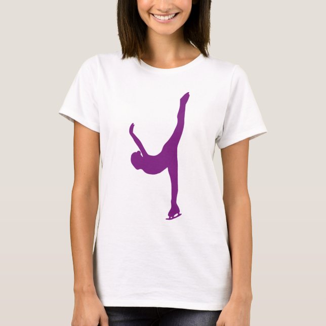 T-shirt Patinage artistique (Devant)