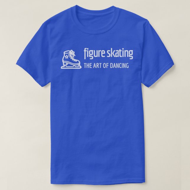 T-shirt Patinage Artistique Art De La Danse (Design devant)