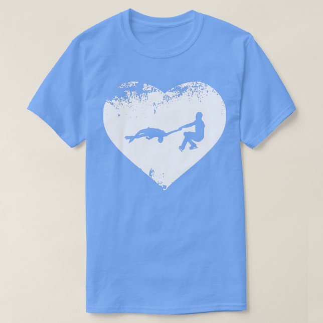 T-shirt patinage artistique figurines danse 25 (Design devant)