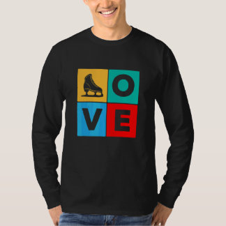 T-shirt Patinage Artistique Hockey patinage sur glace Pati