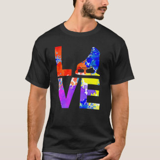T-shirt Patinage artistique Hockey sur glace Patineur Pati