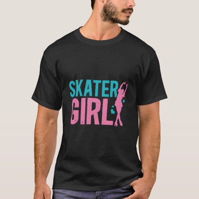 T-shirt Patinage artistique Patinage artistique Patinage t (Devant)