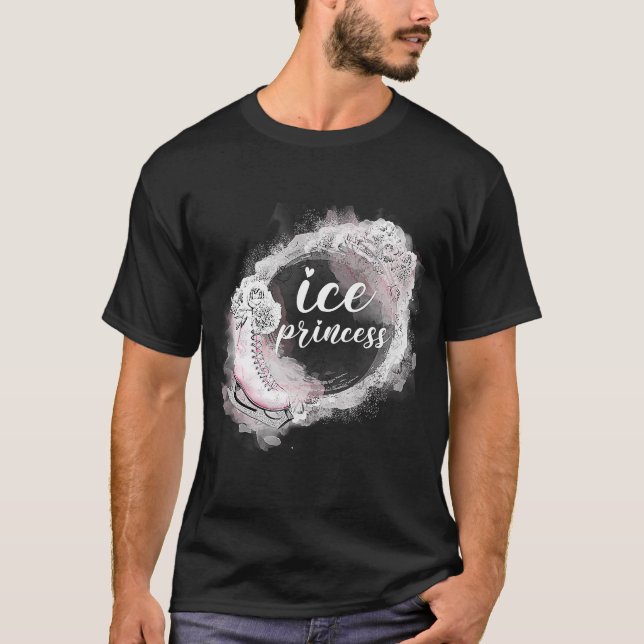 T-shirt Patinage artistique Patinage sur glace Patinage Pr (Devant)