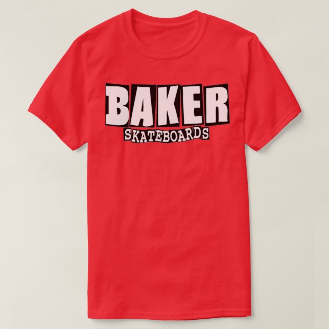 T-shirt Patinage Baker Skate 4 (Design devant)