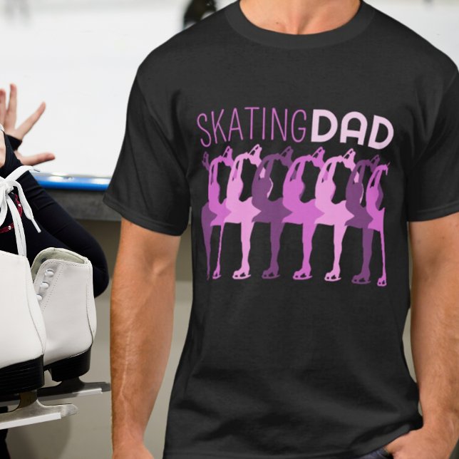 T-shirt Patinage DAD patinage artistique Groupe synchronis (Créateur téléchargé)