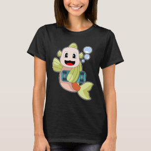 T-shirt Patinage de poisson