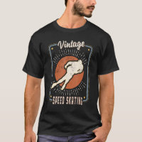 Patinage de vitesse Vintage Retro Classic Sport Lo