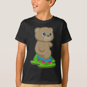T-shirt Patinage d'ours