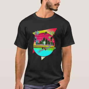 T-shirt Patinage en rotation Vaporwave des années 90