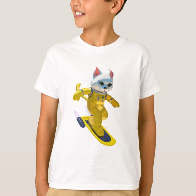 T-shirt Patinage en vol (Devant)