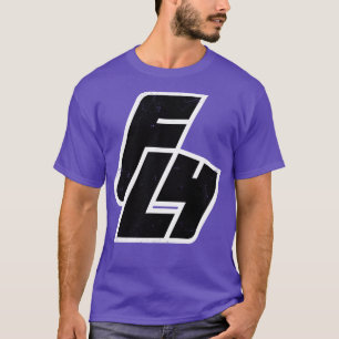 T-shirt Patinage en vol Orange