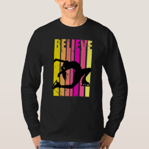 T-shirt Patinage Féminin Sur Glace Dance Da
