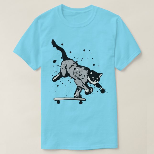 T-shirt Patinage Graphique (Design devant)
