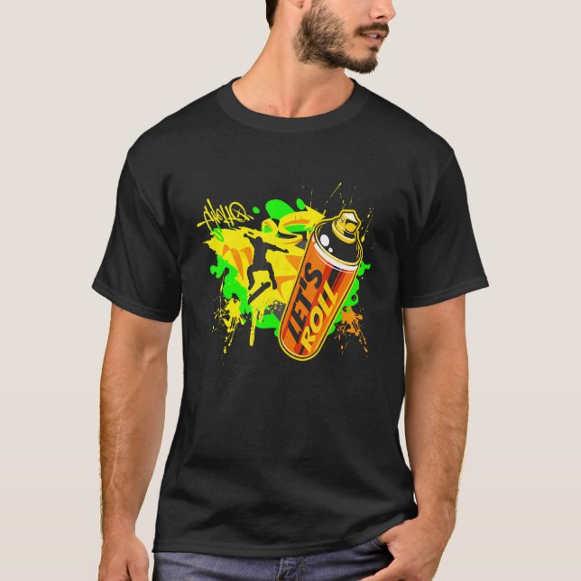 T-shirt Patinage graphique (Devant)