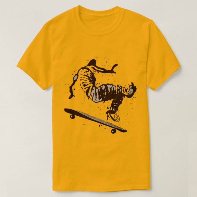 T-shirt Patinage Graphique en Patinage (Design devant)