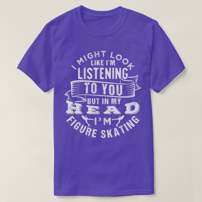 T-shirt Patinage juste (Design devant)