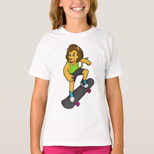 T-shirt Patinage Lion (Devant)
